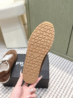 Pra 2025 Sneaker Brown White Suede 556293