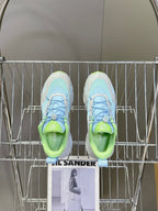 Loewe x On Cloudsolo Sneakers Light Blue Green Polyester and Mesh 536841