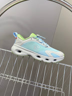 Loewe x On Cloudsolo Sneakers Light Blue Green Polyester and Mesh 536841