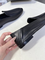 YSL 26s Loafer Black Glossy Leather 635589