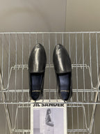 YSL 26s Loafer Black Glossy Leather 635589