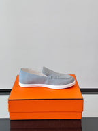HM Men's Kiddy Slip-on Light Grey Suede 718282