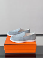 HM Men's Kiddy Slip-on Light Grey Suede 718282