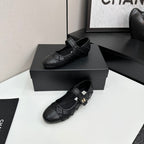 CC25 Mary Janes Black Cowhide 352503