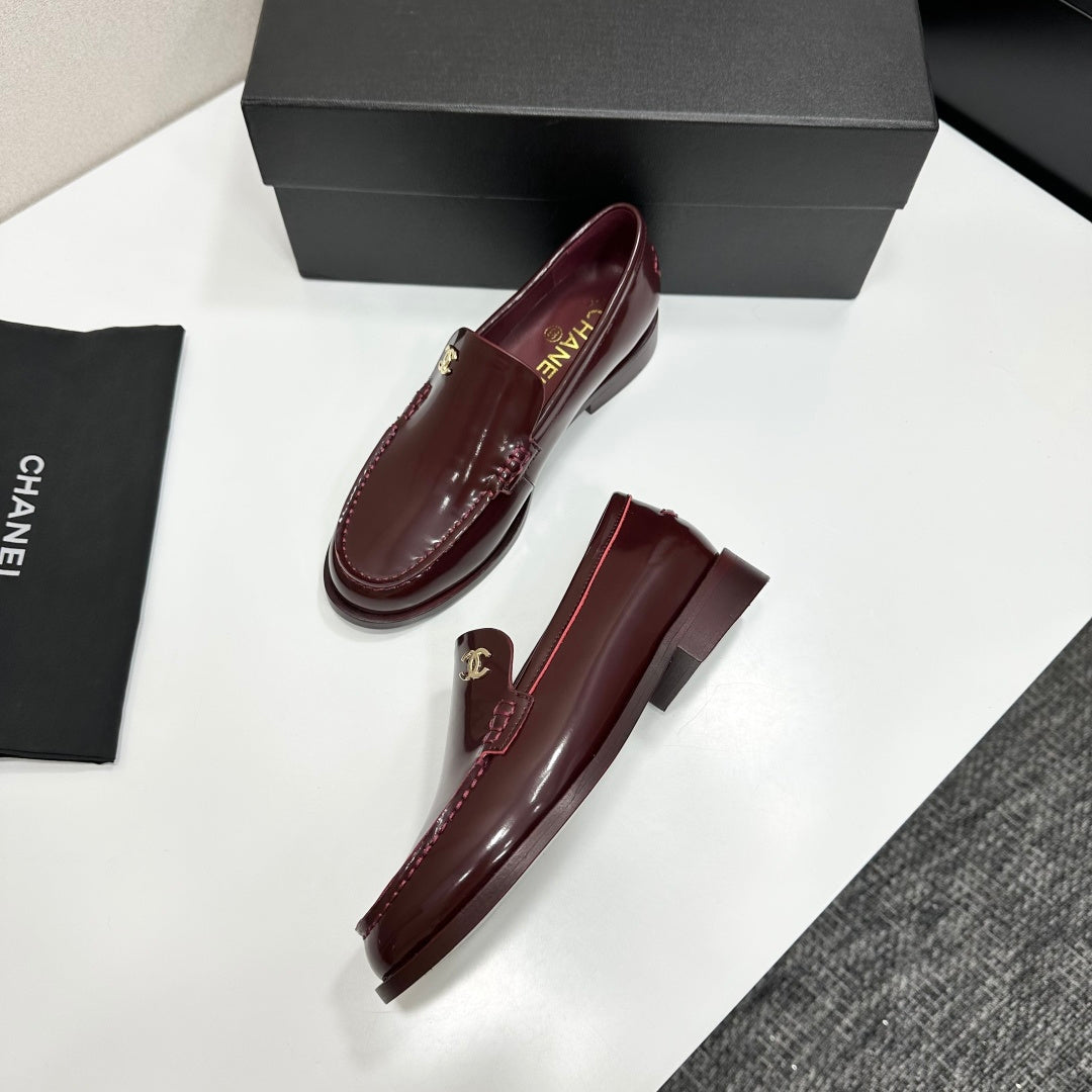 CC SS 2026 Pre Loafer Burgundy Calfskin 630470