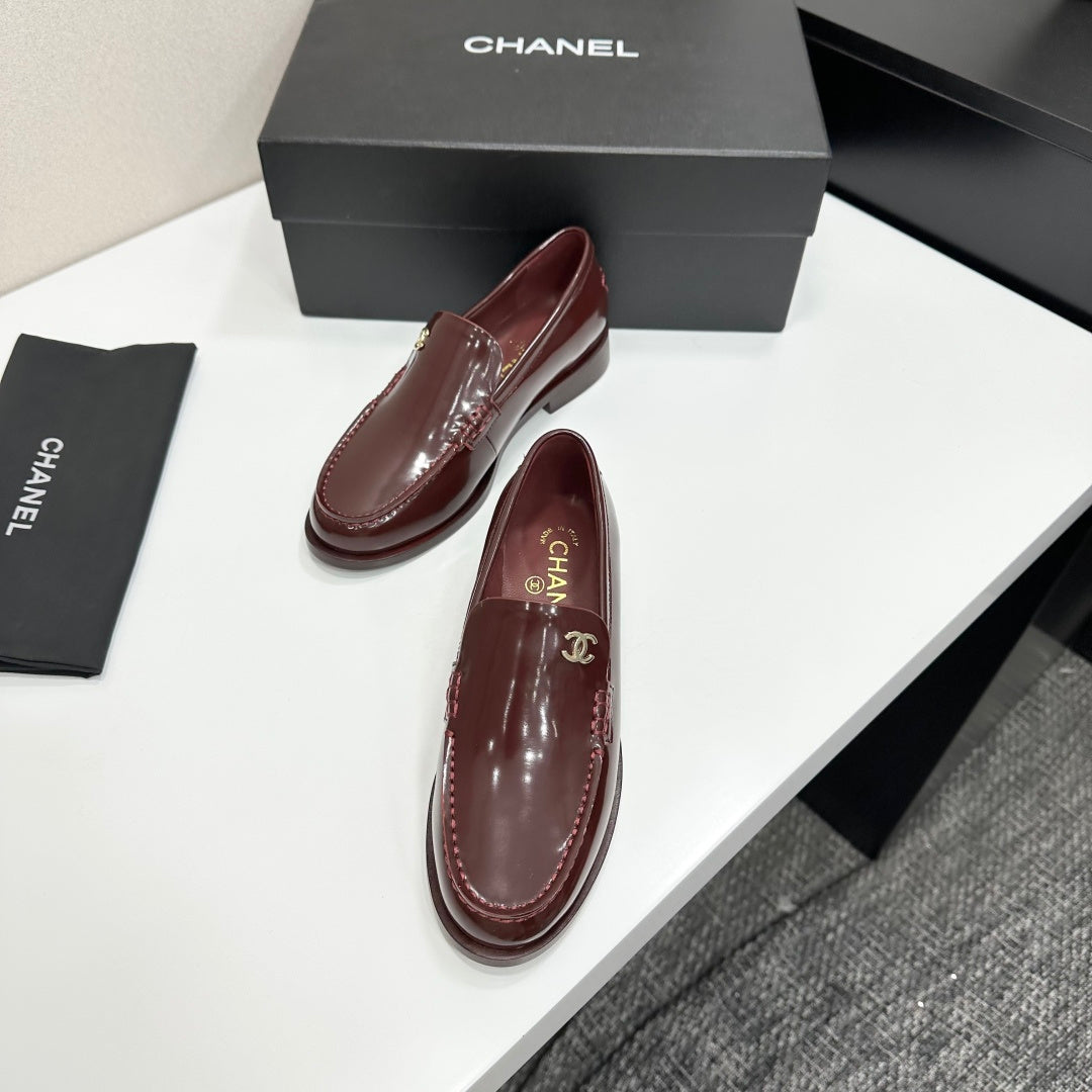 CC SS 2026 Pre Loafer Burgundy Calfskin 630470