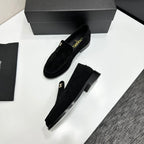 CC SS 2026 Pre Loafer Black Suede 630473