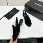 CC SS 2026 Pre Slingbacks Black Suede 630480