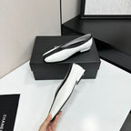 CC 26s Ballet Flats White Sheepskin 743138