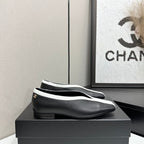 CC 26s Ballet Flats Black Sheepskin 743137