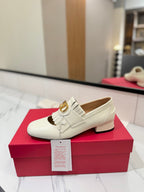 VT 2025 Signature Loafer Ivory Calf Leather 295071