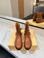 Valentino 2025 Pattie Boot Brown Calfskin 560749