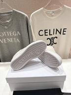 CELINE 25C SNEAKERS BEIGE SUEDE 236765