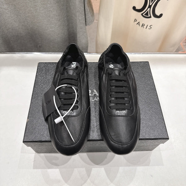 Prada 25s Sneakers black sheepskin 535496
