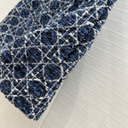 CD 25 Short Blue Cotton Silk