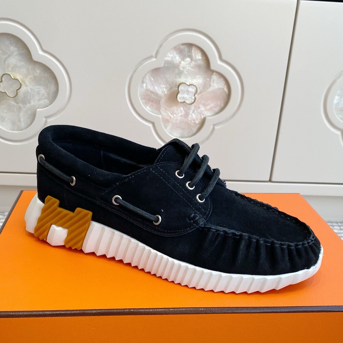 HM Ketch Sneakers Black Suede