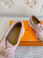 HM Ketch Sneakers Light Pink Suede