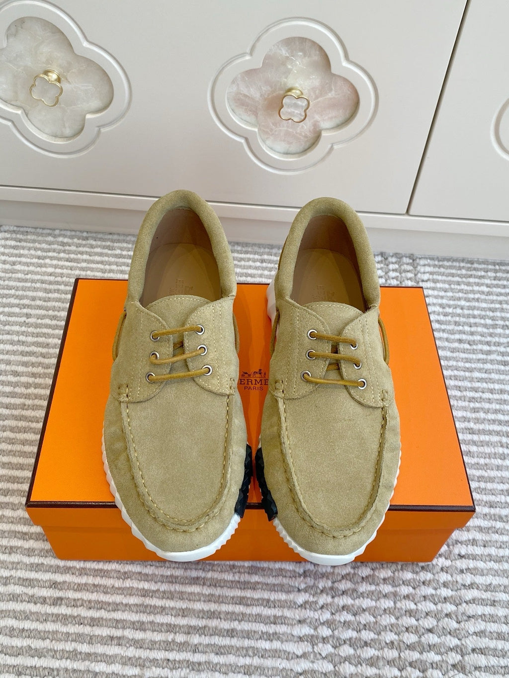 HM Ketch Sneakers Khaki Suede