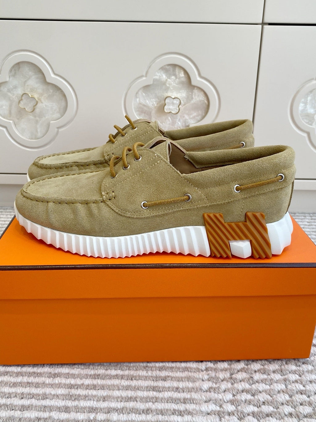 HM Ketch Sneakers Khaki Suede
