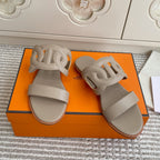 HM Lagune Sandal Light Taupe Leather 776550