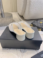 CC Mules 4.5cm White Mesh 723803