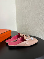 HM Oz Mule Beige Mix Pink Calfskin 961095