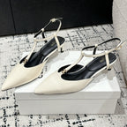 KITTEN T-BAR STRAP PUMP 5 CM IN WHITE PATENT CALFSKIN