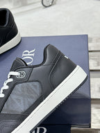 CD B27 Low-Top Sneaker 30mm In Black Calfskin 100817