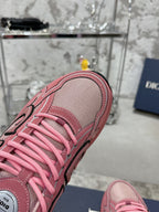 CD B30 Sneaker 35mm In Rose Pink Mesh Fabric 100648