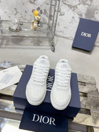 CD B27 Sneaker 30mm In White Calfskin 100629