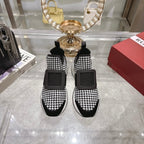 Viv Sneaker Black Custom Woven 262959