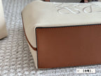 LOE MEDIUM 27 BAG IN BEIGE CANVAS