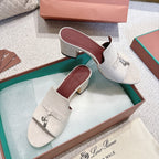 LP 25 Summer Charm Sandal 55 Cream Suede