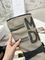 CD D-Major Boot In Light Brown Canvas 100574