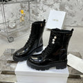 CD D-Strike Ankle Boot In Black Glossy Cowhide 100587