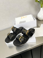 CD 25 Dad Sandal Mule Calfskin