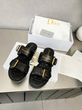 CD 25 Dad Sandal Mule Calfskin