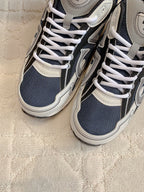 CD B30 Sneaker Charcoal Gray Polyester Mesh Fabric And Calfskin