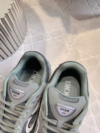 CD B30 Sneaker Dark Grey Polyester Mesh Fabric And Calfskin