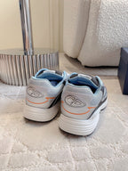 CD B30 Sneaker Gray Black Mix Blue Orange Polyester Mesh Fabric And Calfskin