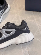 CD B30 Sneaker Grey Black Polyester Mesh Fabric And Calfskin