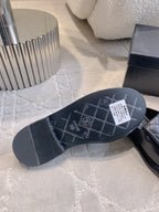 CC Mule In Black Cowhide 145661