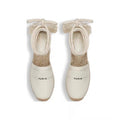 CD FW26 Espadrilles Ivory Sheepskin 692261