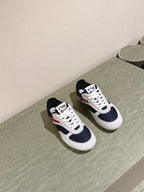 Miu Gymnasium Sneakers Technical Fabric & Suede 445726