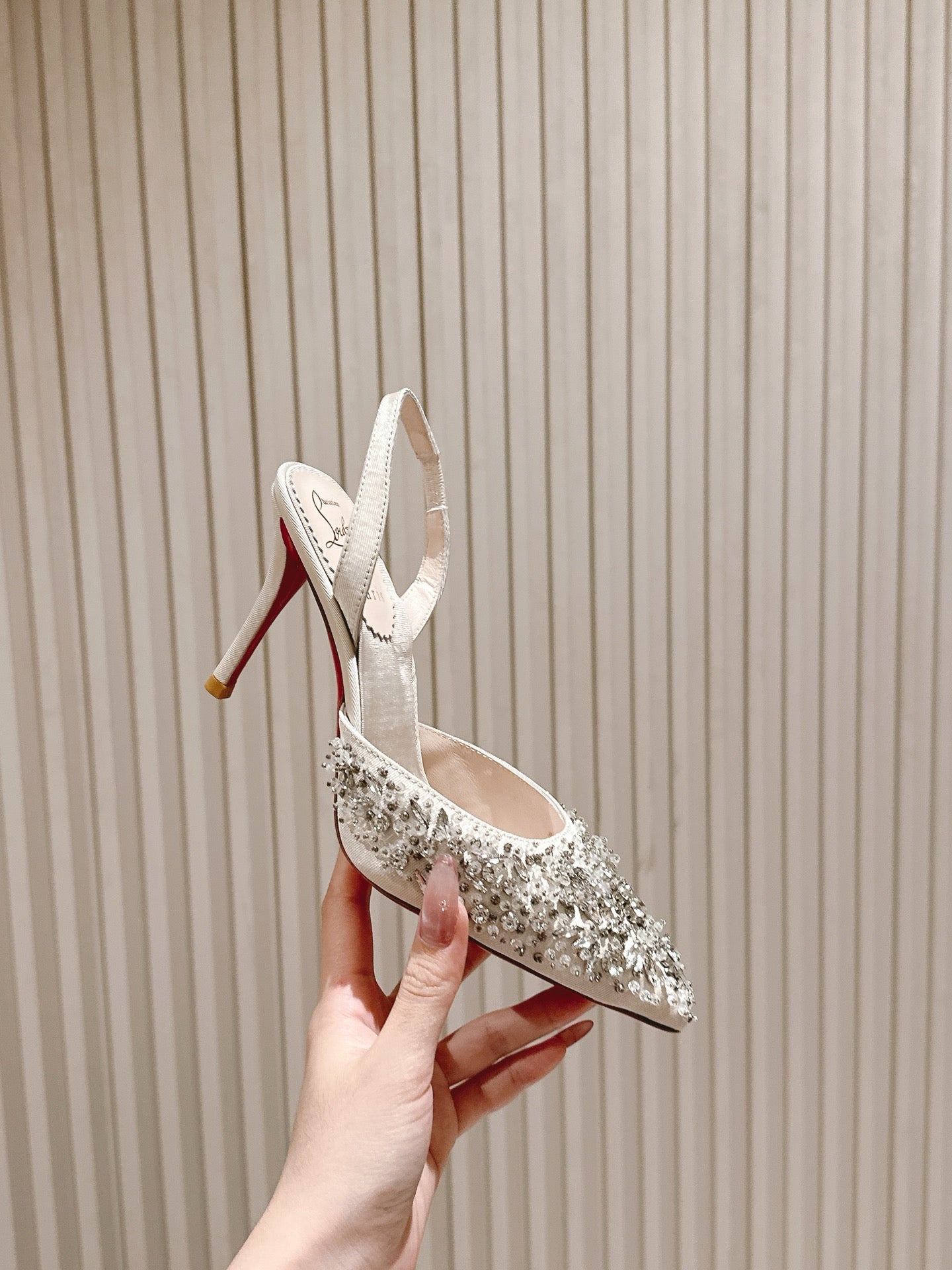 CL 25 Sling Back Beige Imported   Special 346317