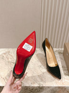 CL 25s So Kate Pumps 95mm Black Patent Leather 446681