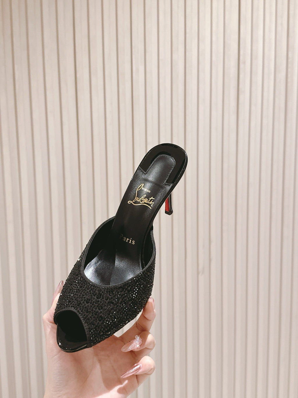 CL 25 Mules Black Imported   Special 346328