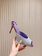CL 25 Mules Purple Imported   Special 346329