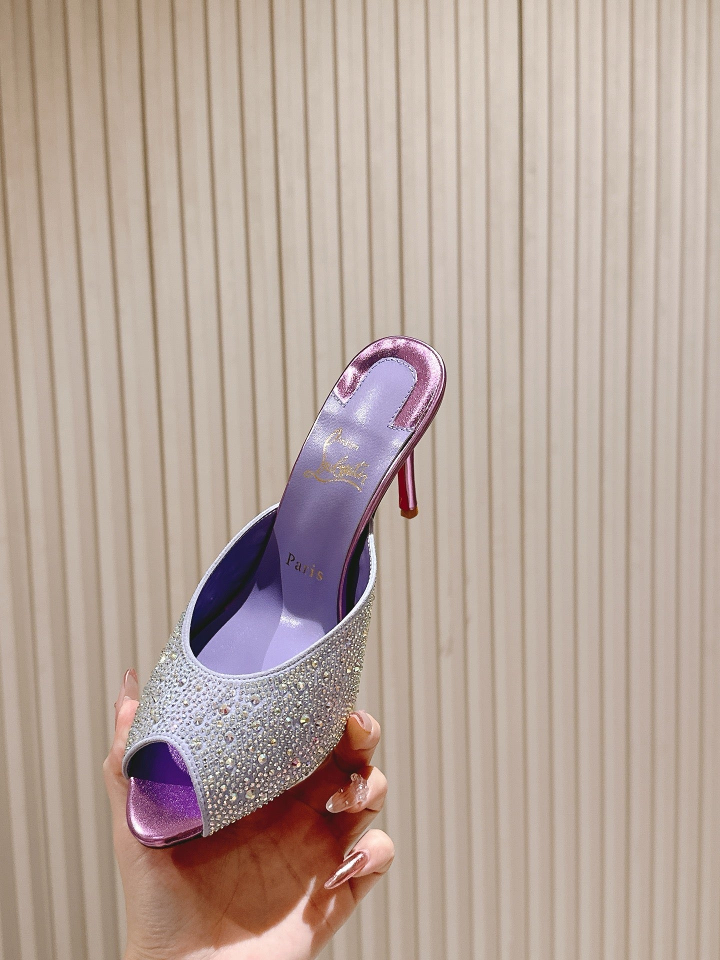 CL 25 Mules Purple Imported   Special 346329