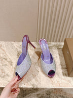 CL 25 Mules Purple Imported   Special 346329